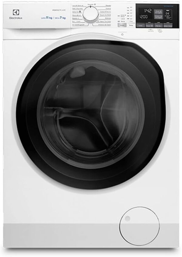 Lava e Seca 11Kg/7Kg Electrolux Branca Perfect Care Inverter com Água Quente/Vapor (LSP11) 220V